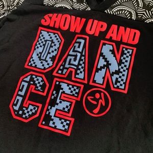 Show Up and Dance Zumba Wear T-Shirt - XSpicy